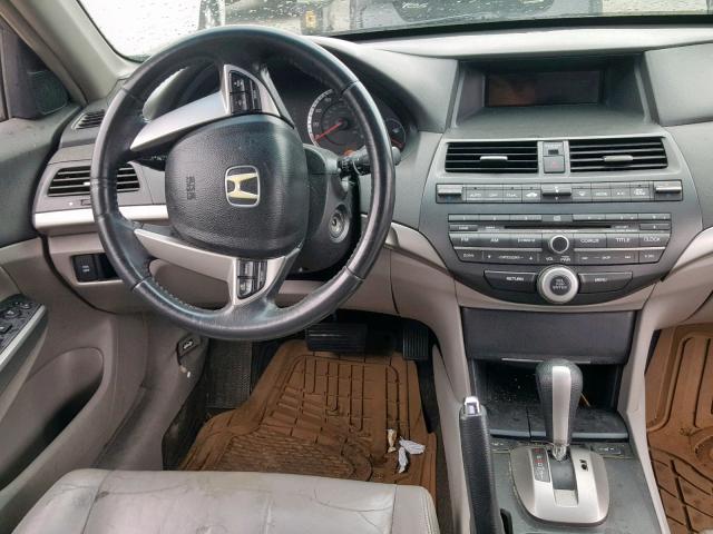 1HGCP36818A009188 - 2008 HONDA ACCORD EXL GRAY photo 9