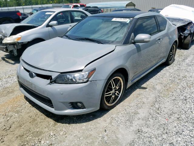 JTKJF5C73D3047514 - 2013 TOYOTA SCION TC ნაცრისფერი ფოტო 2