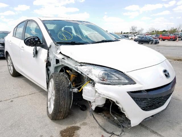 JM1BL1S63A1102816 - 2010 MAZDA 3 S WHITE photo 1