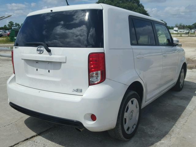 JTLZE4FE4EJ057052 - 2014 TOYOTA SCION XB Ақ фото 4