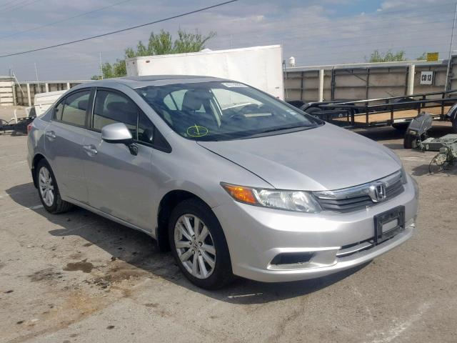 2HGFB2F96CH528181 - 2012 HONDA CIVIC EXL 银色 照片 1