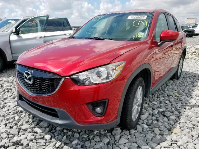 JM3KE2CY1E0403586 - 2014 MAZDA CX-5 TOURI RED photo 2