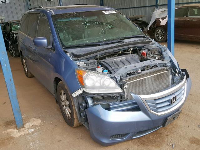 5FNRL3H69AB040539 - 2010 HONDA ODYSSEY EX BLUE photo 1