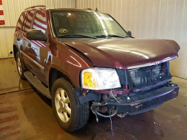 1GKDT13S872267840 - 2007 GMC ENVOY RED photo 1