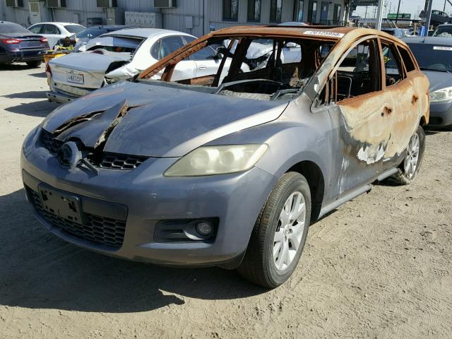 JM3ER29L670104112 - 2007 MAZDA CX-7 GRAY photo 2