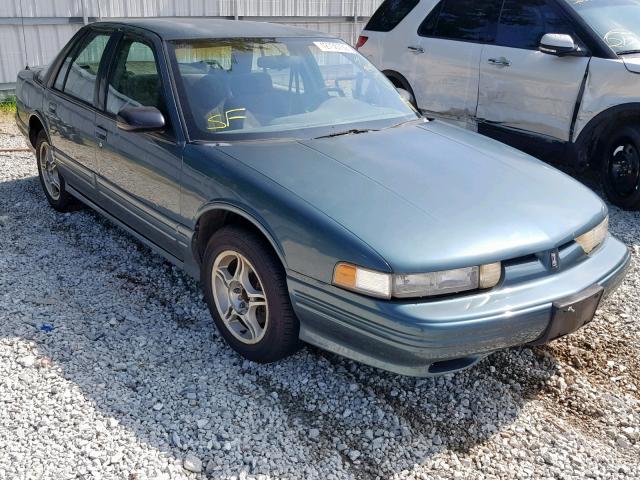 1G3WH52M9VF335827 - 1997 OLDSMOBILE CUTLASS SU GREEN photo 1