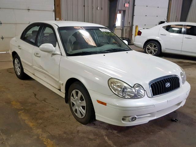 KMHWF25S25A117493 - 2005 HYUNDAI SONATA GL WHITE photo 1