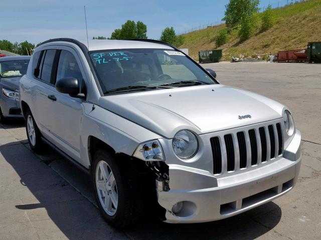 1J8FF47W58D778463 - 2008 JEEP COMPASS SP ვერცხლისფერი ფოტო 1