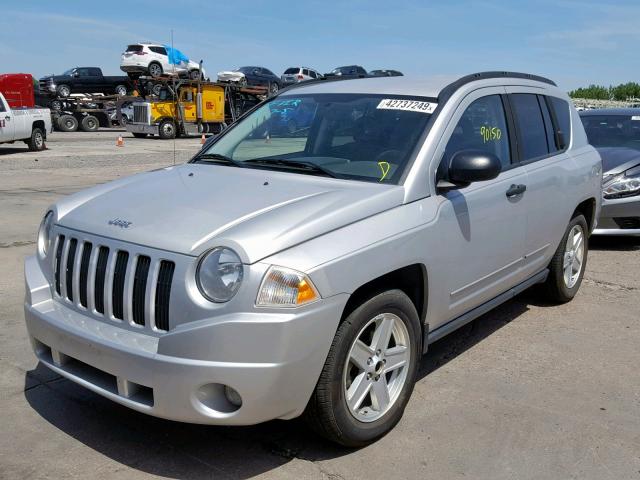 1J8FF47W58D778463 - 2008 JEEP COMPASS SP ვერცხლისფერი ფოტო 2