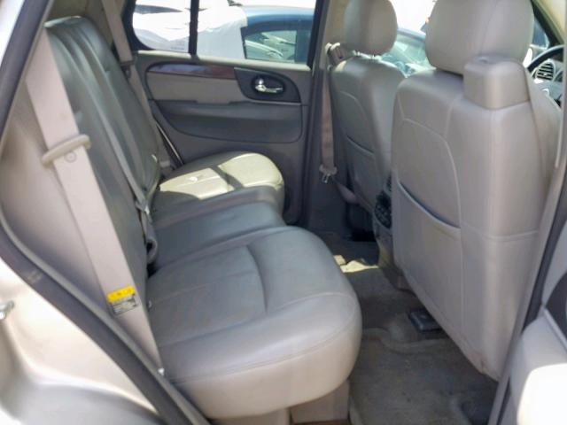 1GKDT13S062193053 - 2006 GMC ENVOY SILVER photo 6