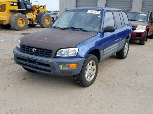 JT3GP10VXW7028310 - 1998 TOYOTA RAV 4 BLUE photo 2