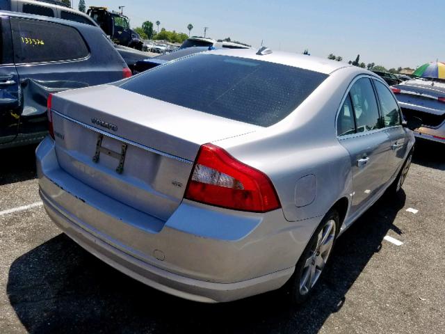 YV1AS982581069520 - 2008 VOLVO S80 3.2 SILVER photo 4