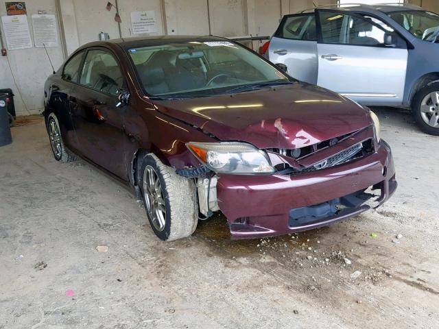 JTKDE177060094457 - 2006 TOYOTA SCION TC BURGUNDY photo 1