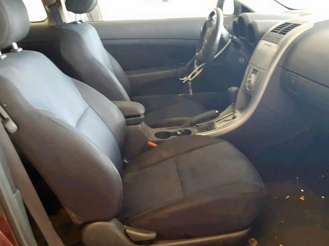 JTKDE177060094457 - 2006 TOYOTA SCION TC BURGUNDY photo 5