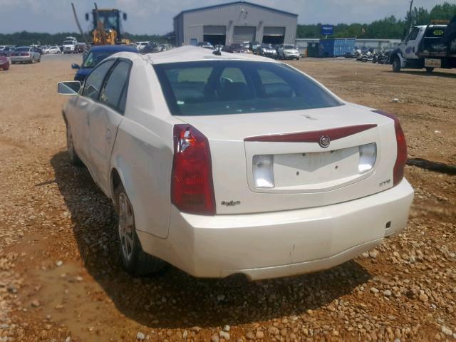 1G6DP577670104115 - 2007 CADILLAC CTS HI FEA WHITE photo 3