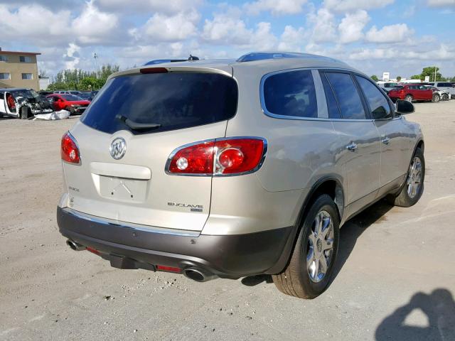 5GAEV23768J196853 - 2008 BUICK ENCLAVE CX BROWN photo 4