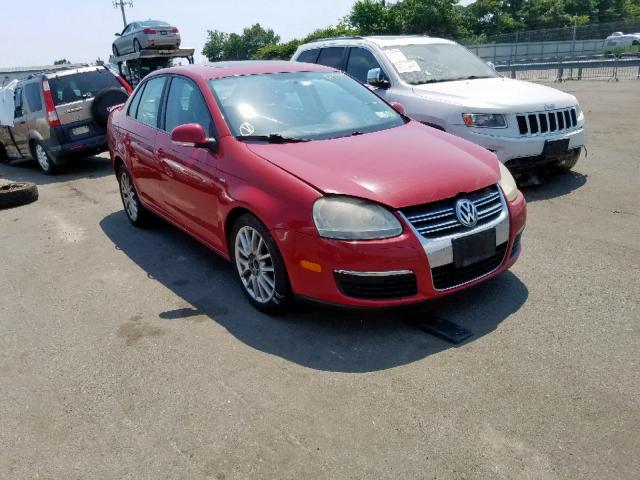 3VWRA71K08M159796 - 2008 VOLKSWAGEN JETTA WOLF RED photo 1