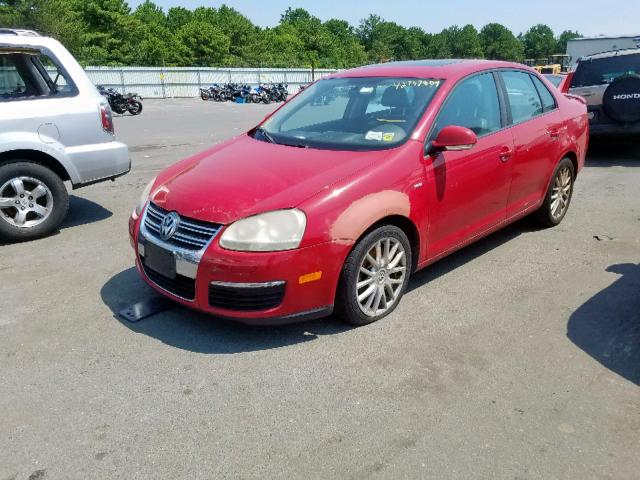 3VWRA71K08M159796 - 2008 VOLKSWAGEN JETTA WOLF RED photo 2