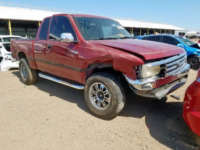 JT4UN24D4V0040519 - 1997 TOYOTA T100 XTRAC BURGUNDY photo 1