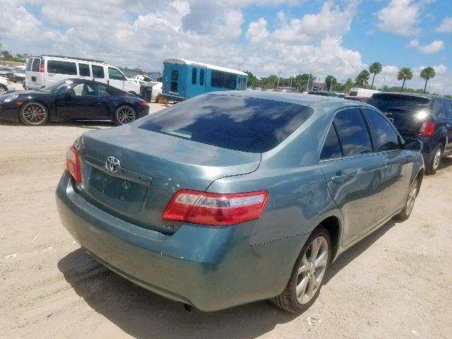 4T1BE46K37U726850 - 2007 TOYOTA CAMRY NEW TEAL photo 4