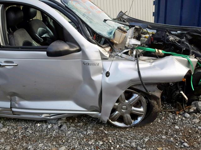 3C8FY68B13T654989 - 2003 CHRYSLER PT CRUISER SILVER photo 9