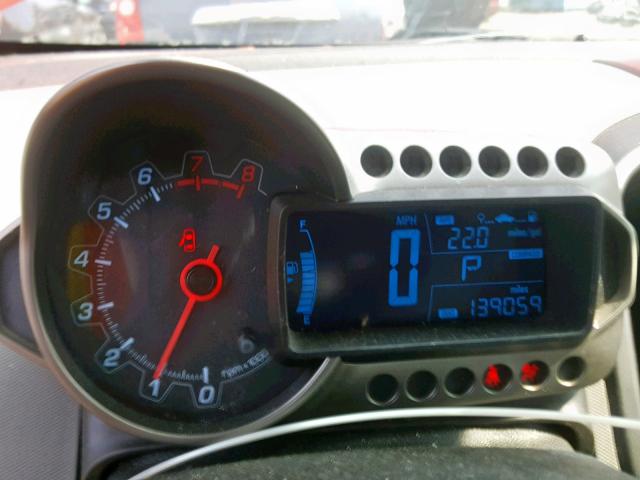 1G1JA5SH9C4132245 - 2012 CHEVROLET SONIC LS RED photo 8