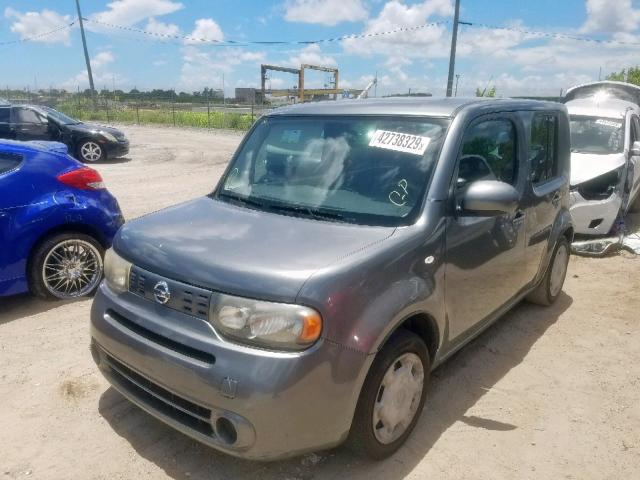 JN8AZ2KR4BT212004 - 2011 NISSAN CUBE BASE GRAY photo 2