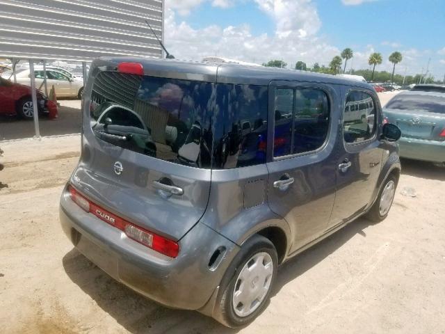 JN8AZ2KR4BT212004 - 2011 NISSAN CUBE BASE GRAY photo 4