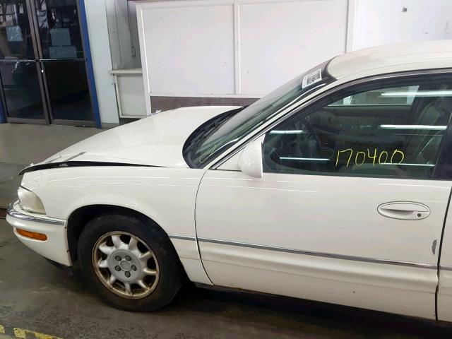 1G4CU541514185282 - 2001 BUICK PARK AVENU WHITE photo 9