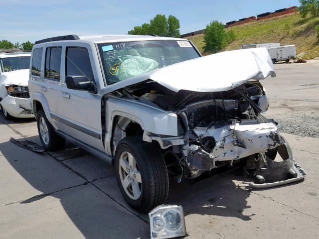 1J8HG48K48C221714 - 2008 JEEP COMMANDER ვერცხლისფერი ფოტო 1