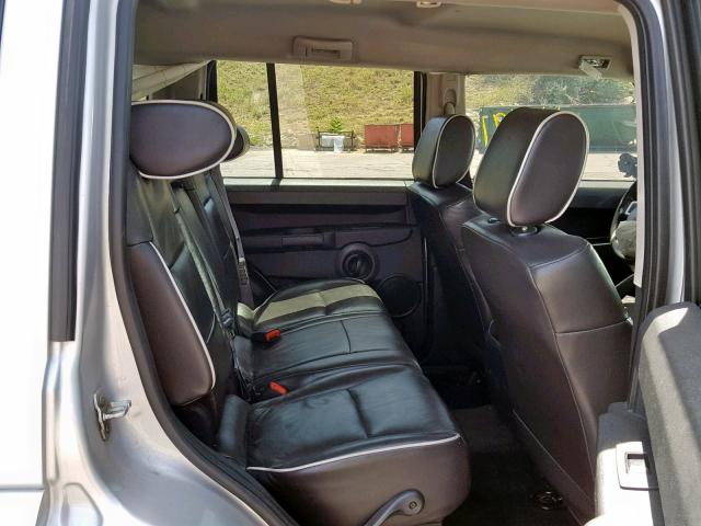 1J8HG48K48C221714 - 2008 JEEP COMMANDER ვერცხლისფერი ფოტო 6