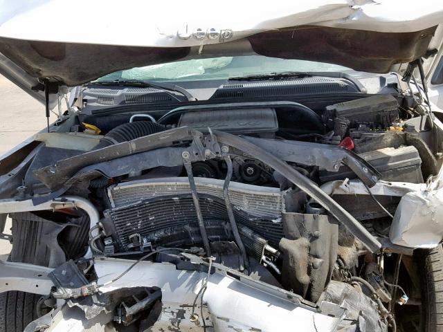 1J8HG48K48C221714 - 2008 JEEP COMMANDER ვერცხლისფერი ფოტო 7