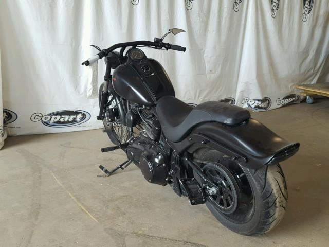 1HD1JL5187Y066827 - 2007 HARLEY-DAVIDSON FXST CUSTO BLACK photo 3