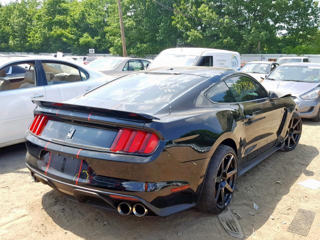 1FA6P8JZXH5527131 - 2017 FORD MUSTANG SH BLACK photo 4