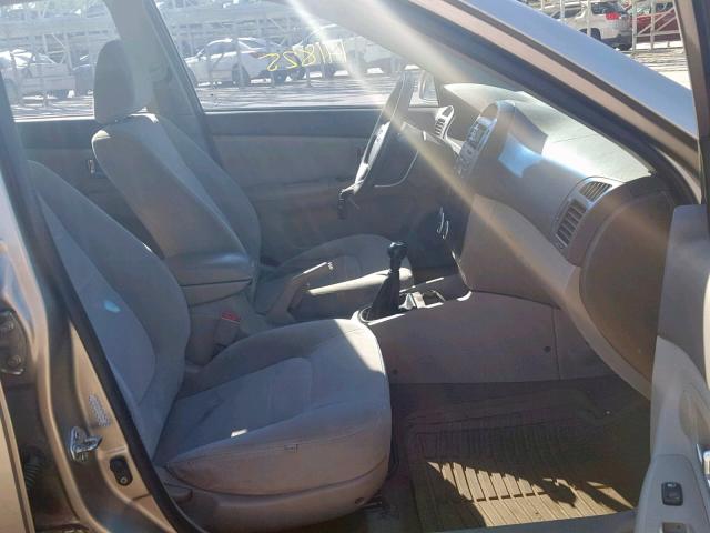 KNAFE121085492631 - 2008 KIA SPECTRA EX GOLD photo 5