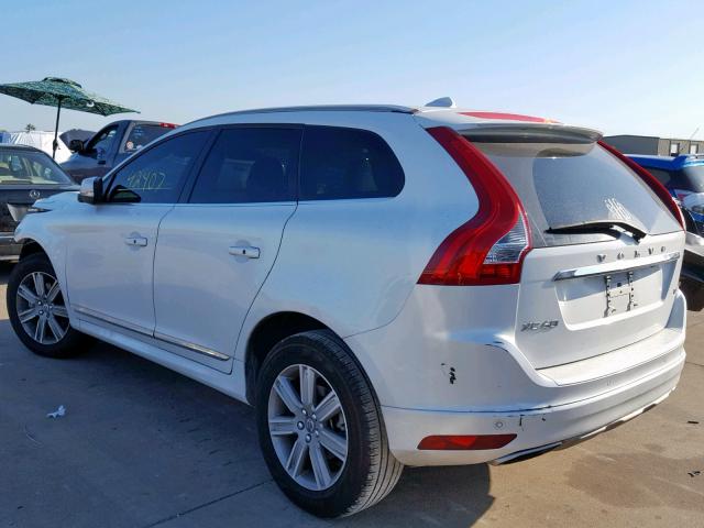 YV440MDU7H2038781 - 2017 VOLVO XC60 T5 WHITE photo 3