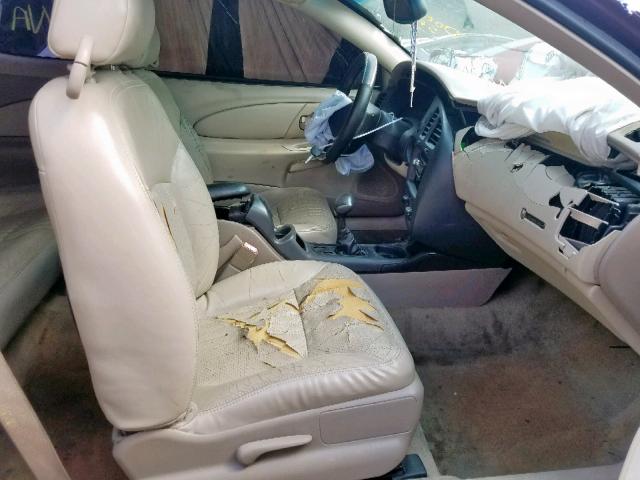 2G1WW12E149108817 - 2004 CHEVROLET MONTE CARL ბურგუნდია ფოტო 5