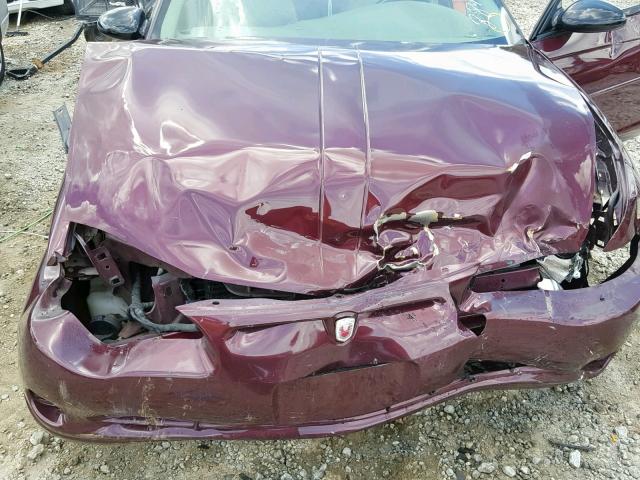 2G1WW12E149108817 - 2004 CHEVROLET MONTE CARL ბურგუნდია ფოტო 7