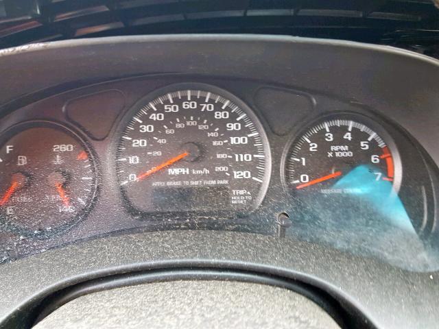 2G1WW12E149108817 - 2004 CHEVROLET MONTE CARL ბურგუნდია ფოტო 8