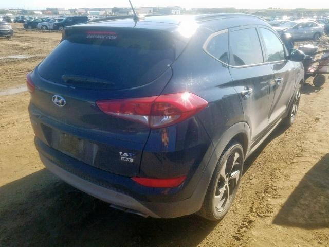 KM8J3CA23HU466728 - 2017 HYUNDAI TUCSON LIM BLACK photo 4