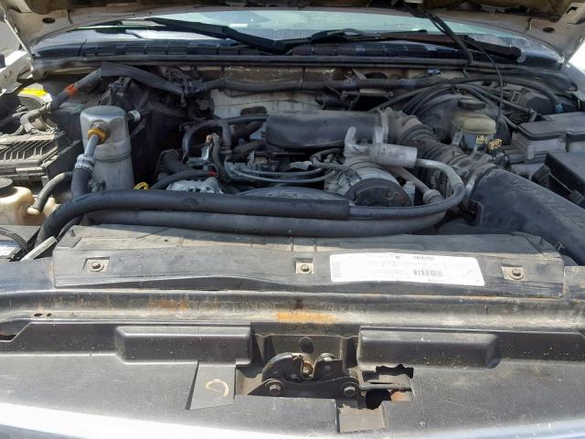 1GNDT13W1X2143673 - 1999 CHEVROLET BLAZER WHITE photo 7