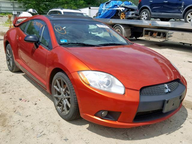 4A31K5DF3CE007961 - 2012 MITSUBISHI ECLIPSE GS ORANGE photo 1