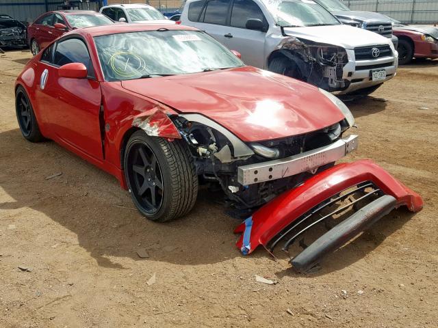 JN1BZ34D97M500290 - 2007 NISSAN 350Z COUPE RED photo 1