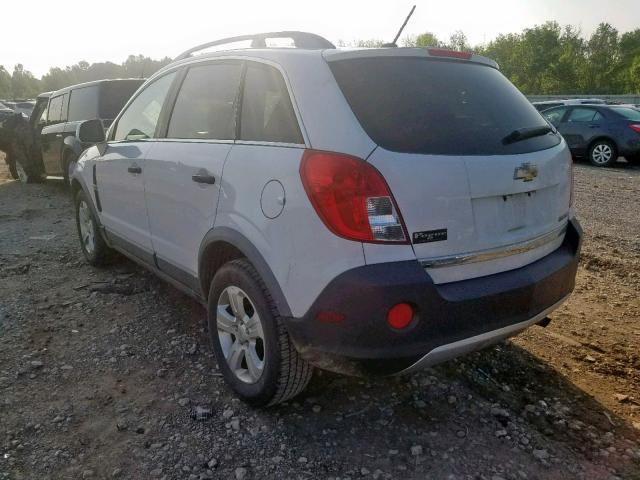 3GNAL2EK0ES648978 - 2014 CHEVROLET CAPTIVA LS 白色 照片 3