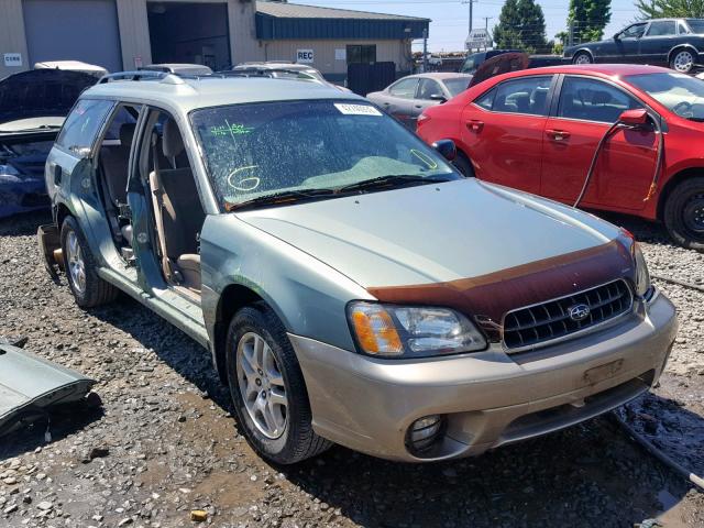 4S3BH675947632935 - 2004 SUBARU LEGACY OUT CREAM photo 1