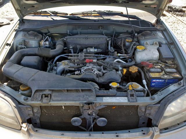 4S3BH675947632935 - 2004 SUBARU LEGACY OUT CREAM photo 7