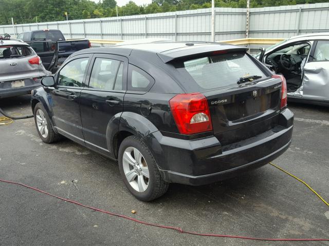 1B3CB4HA1AD618497 - 2010 DODGE CALIBER SX BLACK photo 3