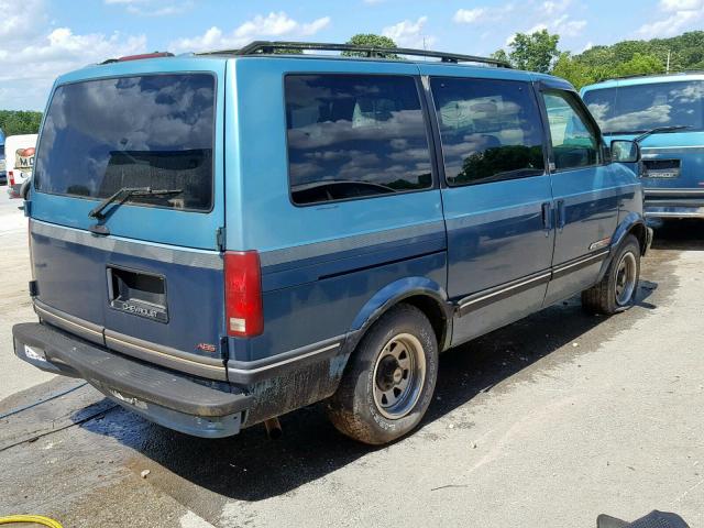 1GNDM19W9RB119418 - 1994 CHEVROLET ASTRO BLUE photo 4