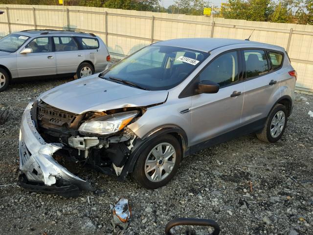 1FMCU0F74GUC63967 - 2016 FORD ESCAPE S SILVER photo 2