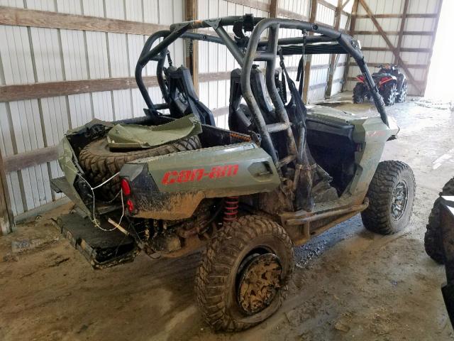 3JBKGAN20KJ000704 - 2019 CAN-AM COMMANDER GREEN photo 4